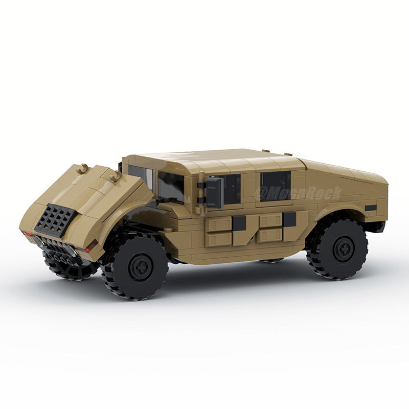 Building Blocks Chevrolet Hummer H1 Toy Car Set