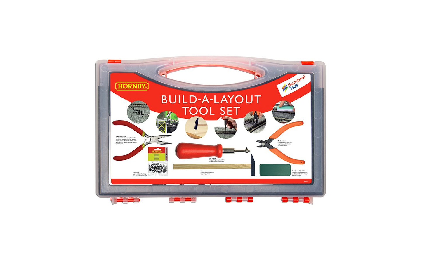 Humbrol AG9163 Beginners Build-a-Layout Tool Set