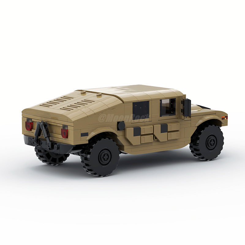 Building Blocks Chevrolet Hummer H1 Toy Car Set