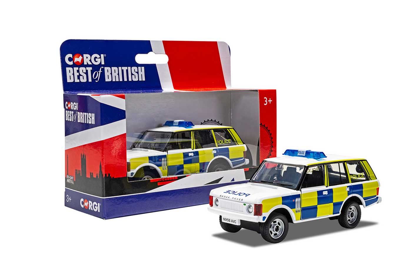 Corgi GS82801 Best of British Range Rover Police Car