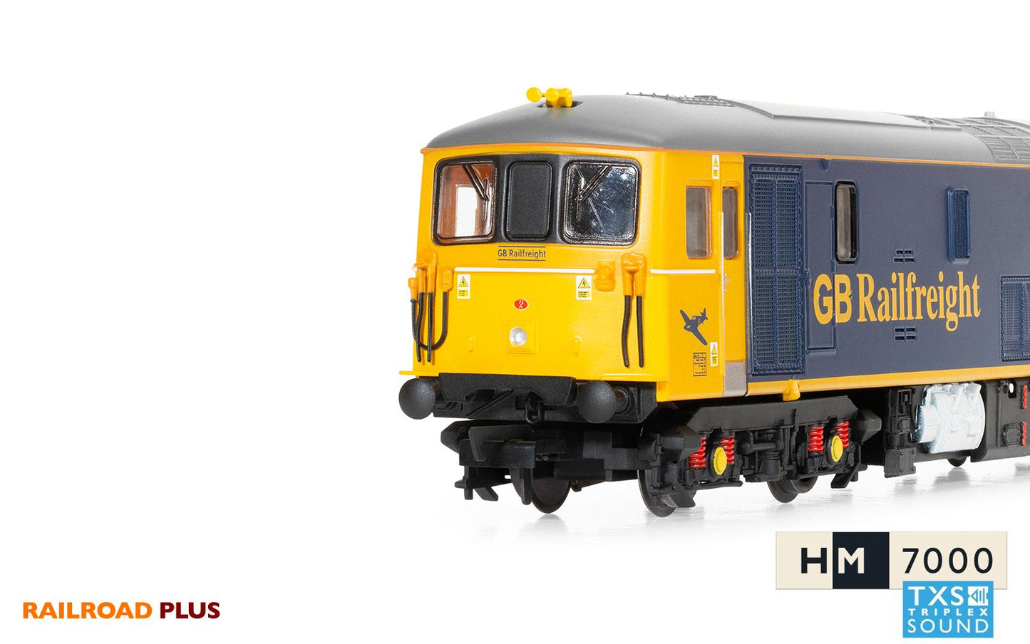 Hornby R30176TXS Railroad Plus GB Railfreight, Class 73, Bo-Bo, 73109 'Battle of Britain' Diesel Locomotive with HM7000 TXS Sound - Era 10