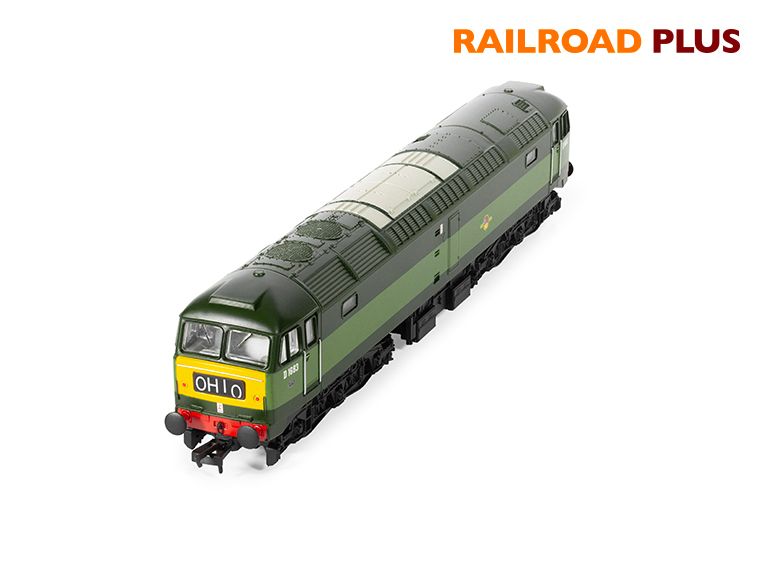 Hornby R30182TXS RailRoad Plus BR, Class 47, Co-Co, D1683 Diesel Locomotive with HM7000 TXS Sound - Era 6 (Sound Fitted)