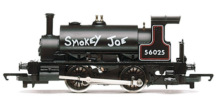 Hornby R3064 RailRoad BR, Class 264 'Pug', 0-4-0ST, 56025 'Smokey Joe' Steam Locomotive - Era 4/5