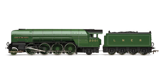 Hornby R3171 RailRoad LNER, P2 Class, 2-8-2, 2001 ‘Cock 'O The North’ Steam Locomotive - Era 3