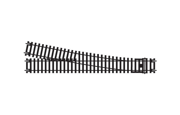 Hornby R8078 Right Hand Express Point Track Piece