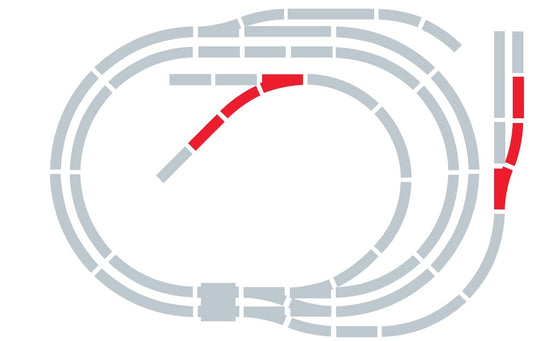 Hornby R8226 Track Extension Pack F