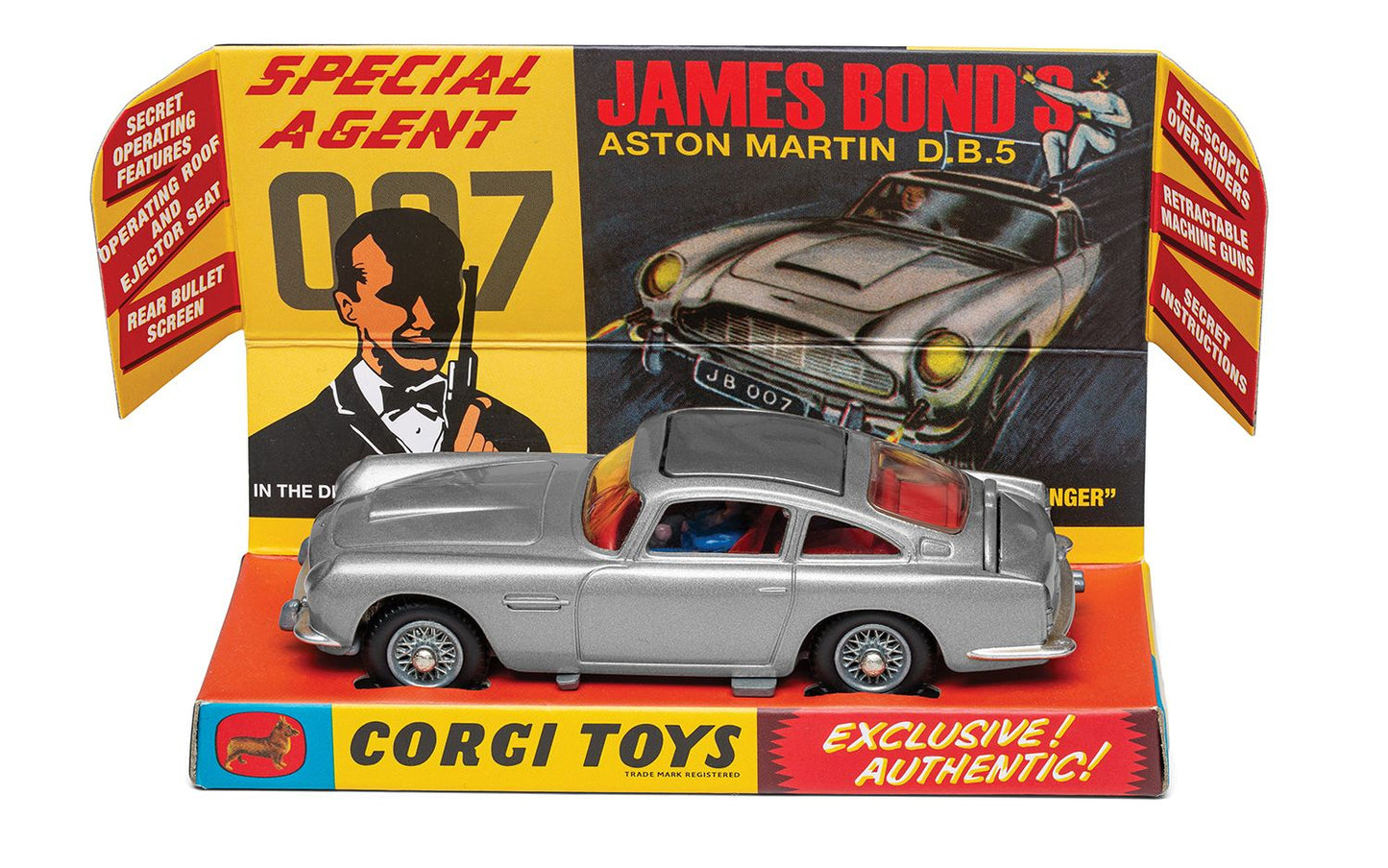 Corgi RT26101S Original James Bond 007 Aston Martin DB5